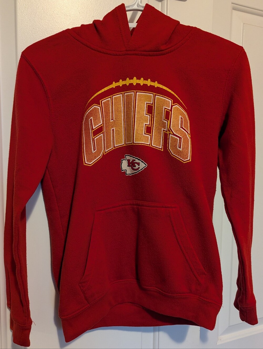 NFL Kansas City Chiefs Hooded Crewneck Sweatshirt